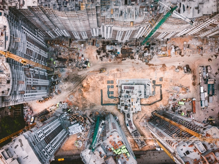 Large Construction Site